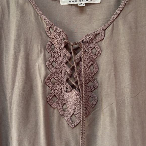 Max Studio long sleeve blouse size S - Picture 4 of 5